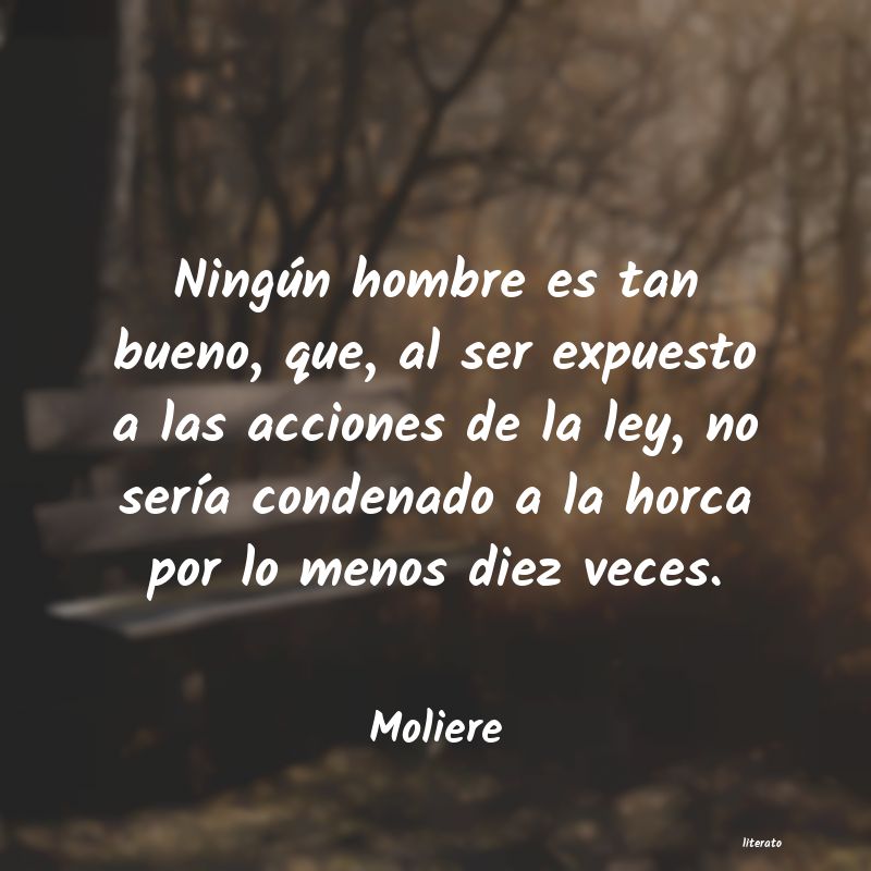 Frases de Moliere