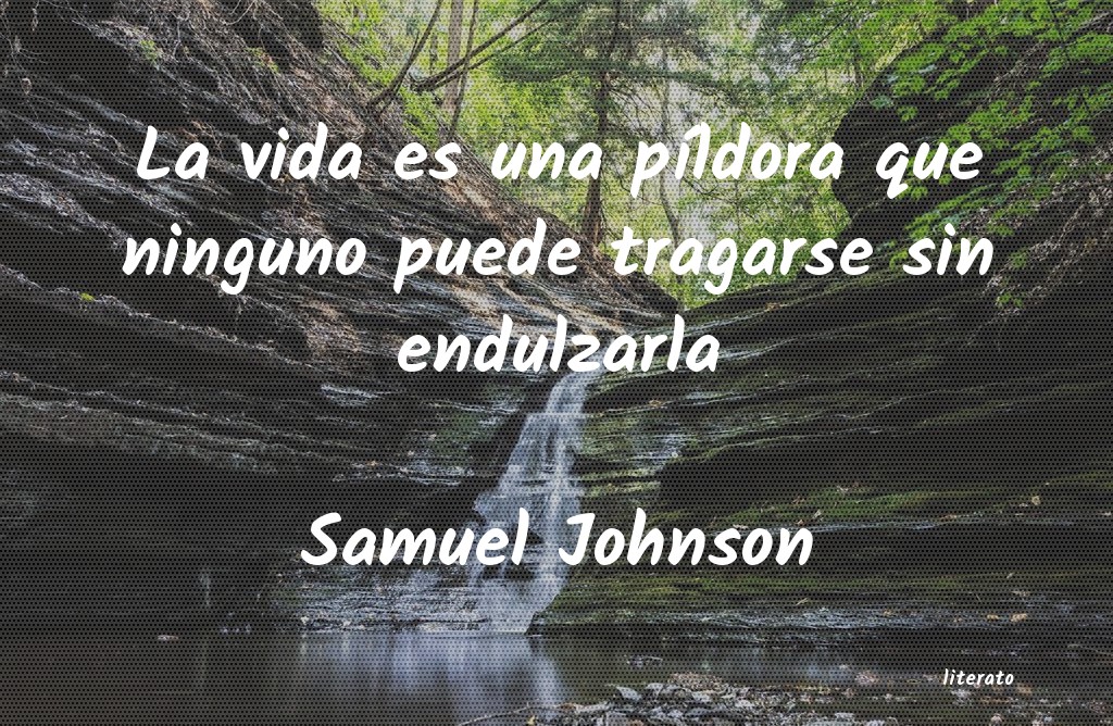 Frases de Samuel Johnson