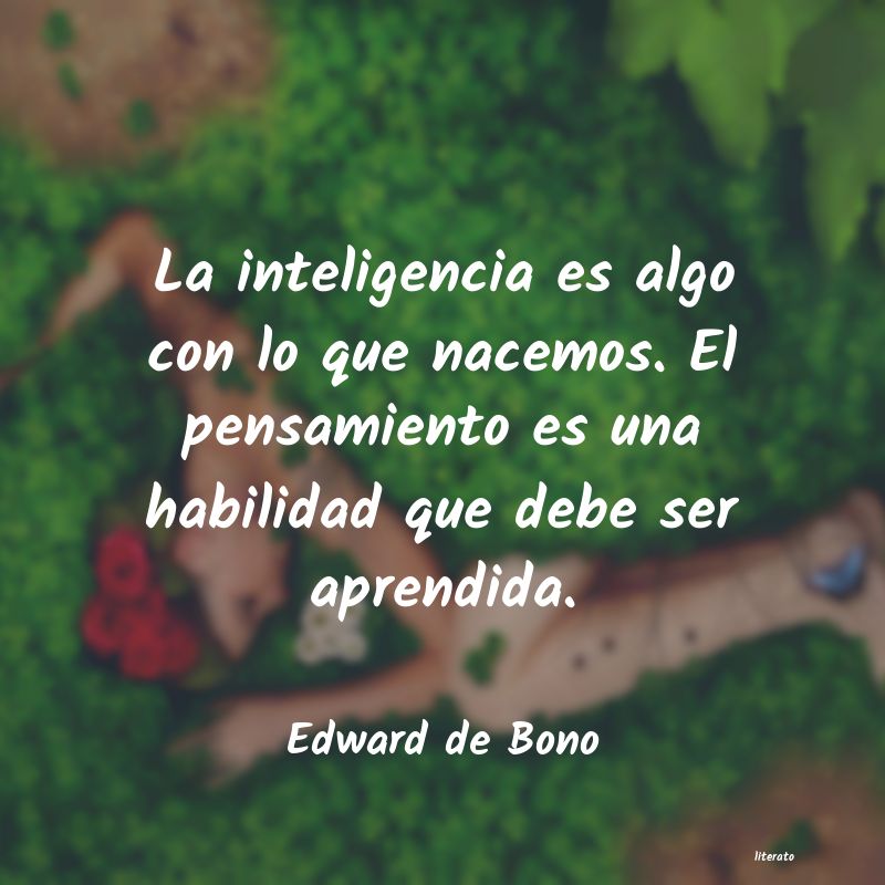 Frases de Edward de Bono