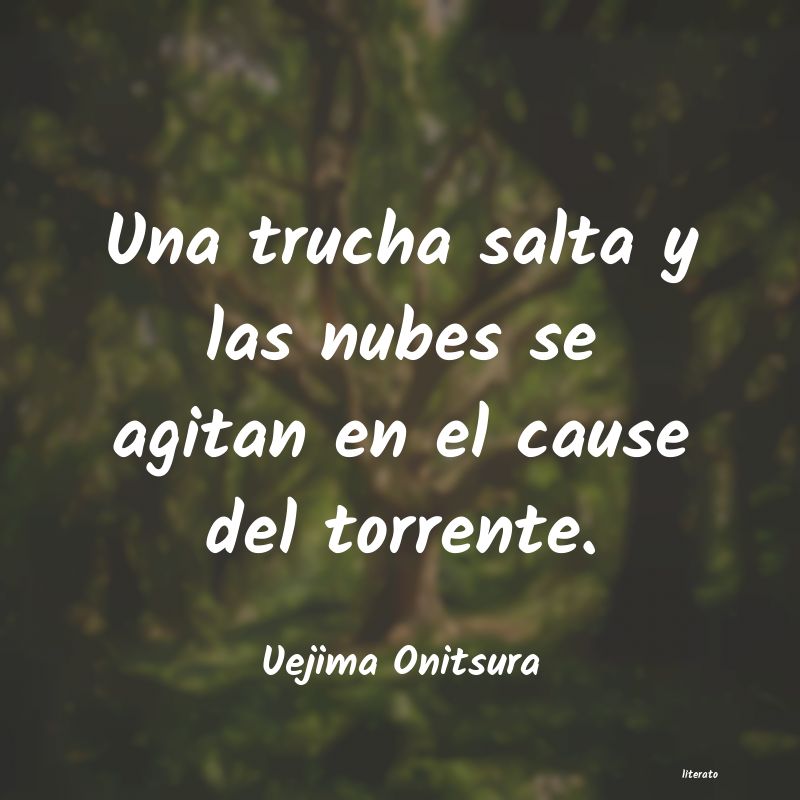 Frases de Uejima Onitsura