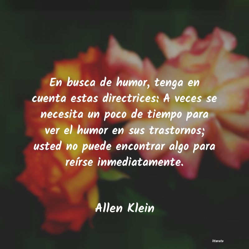 Frases de Allen Klein