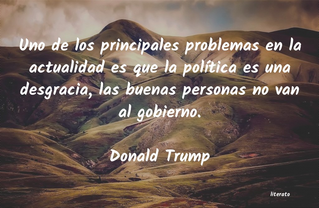 Frases de Donald Trump