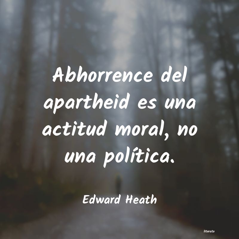 Frases de Edward Heath
