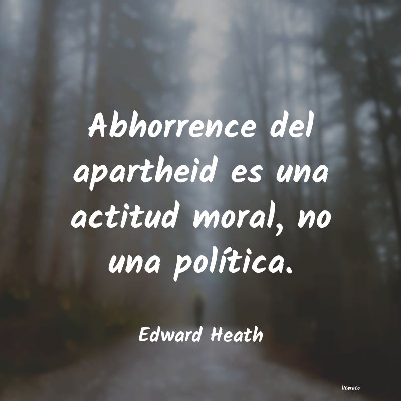 frases de Edward Heath