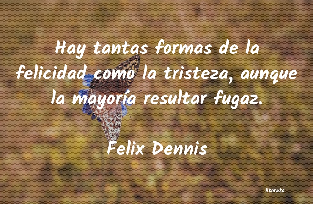 Frases de Felix Dennis