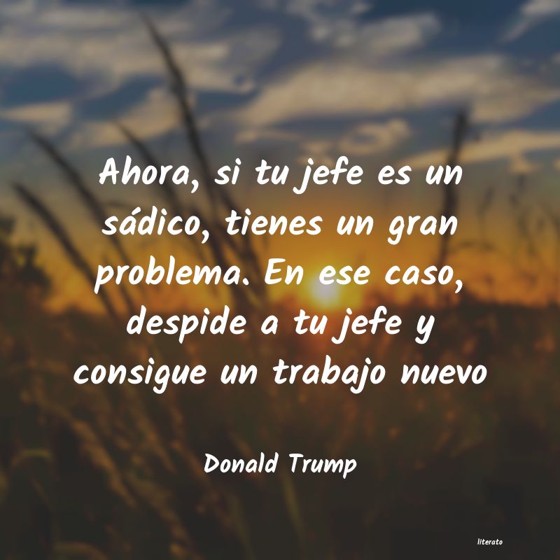 frases de Donald Trump