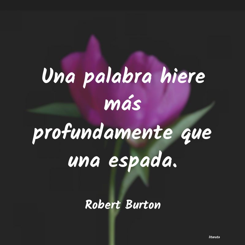 Frases de Robert Burton