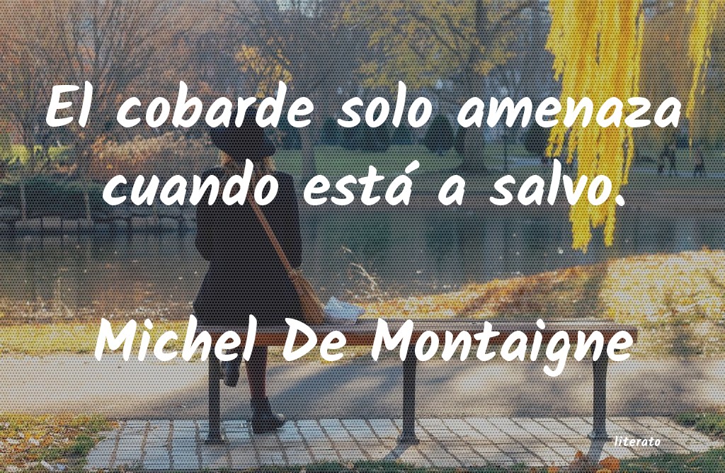 Frases de Michel De Montaigne