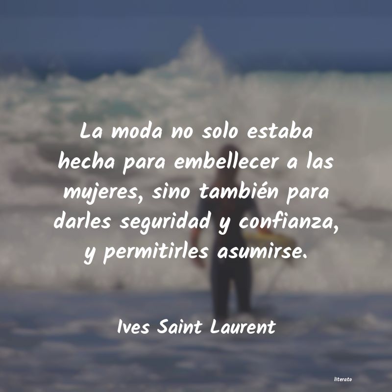 Frases de Ives Saint Laurent