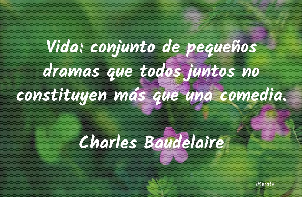 frases de Charles Baudelaire