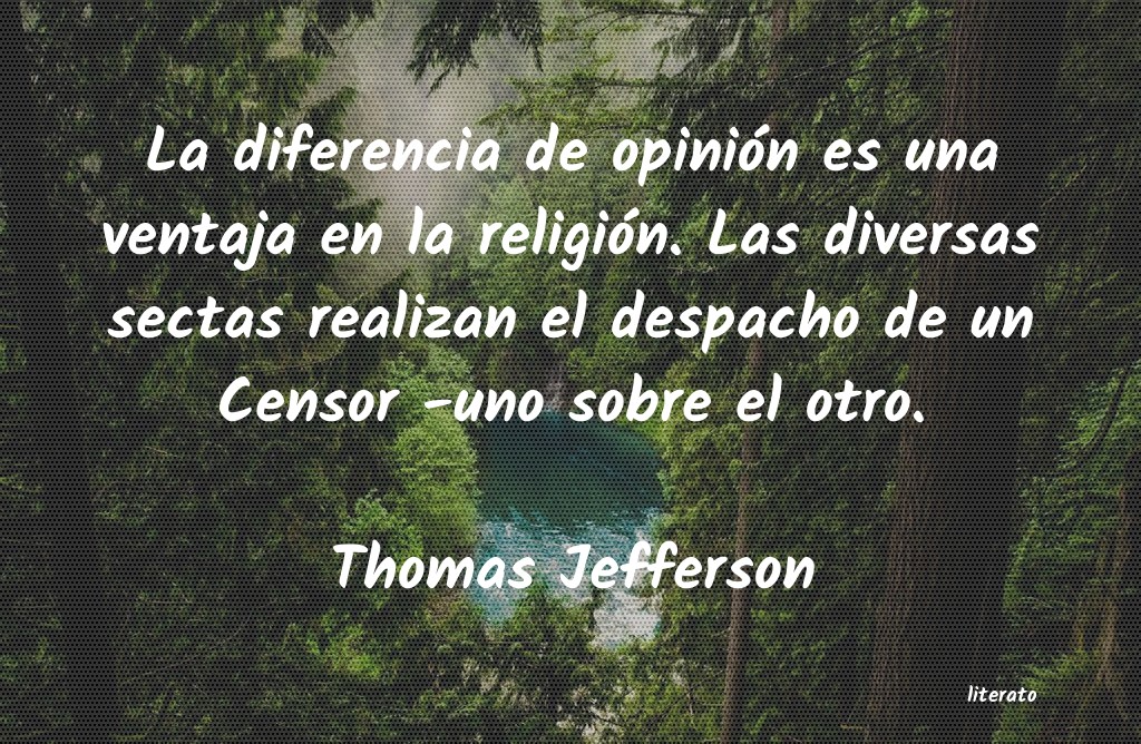 Frases de Thomas Jefferson