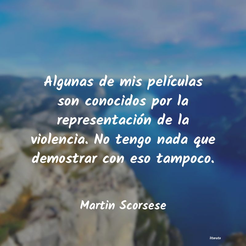 Frases de Martin Scorsese