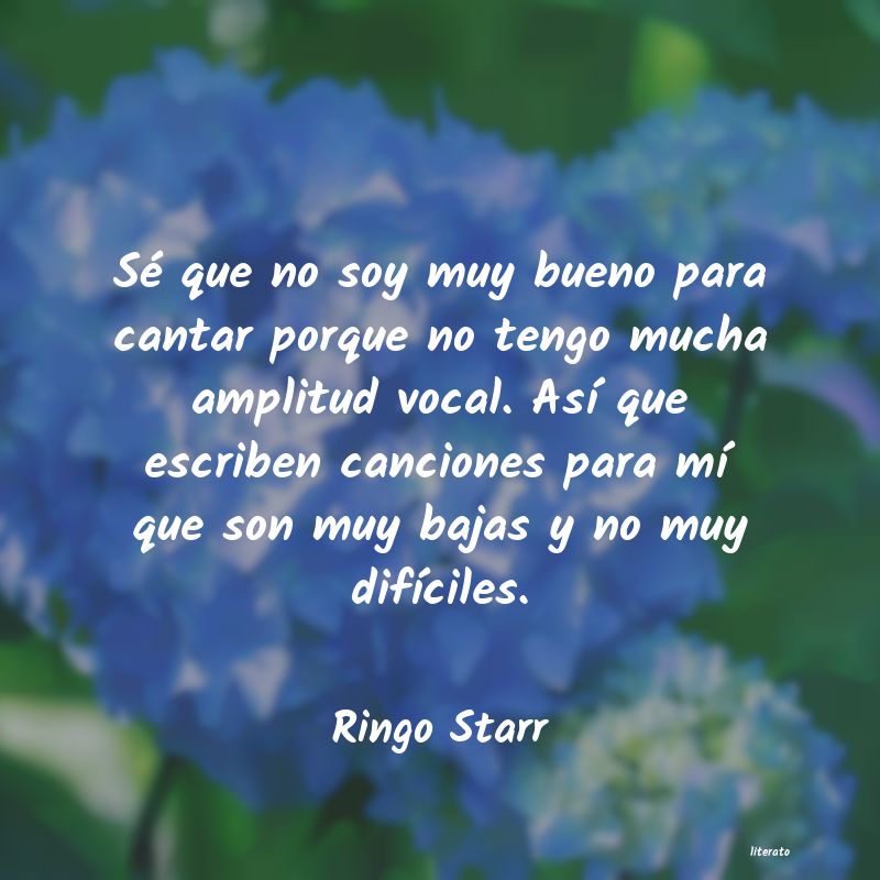 frases de Ringo Starr