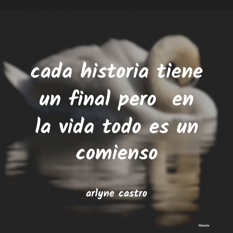 frases de arlyne castro