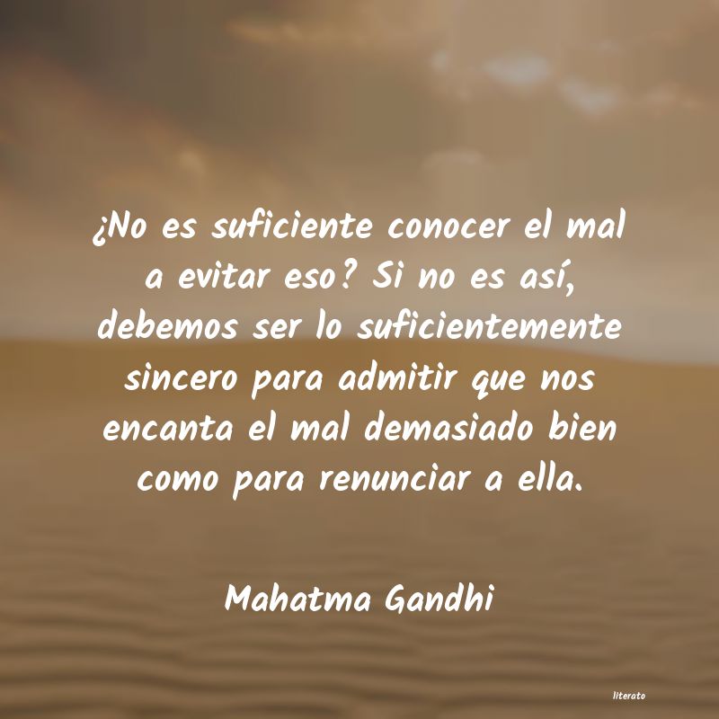 Frases de Mahatma Gandhi