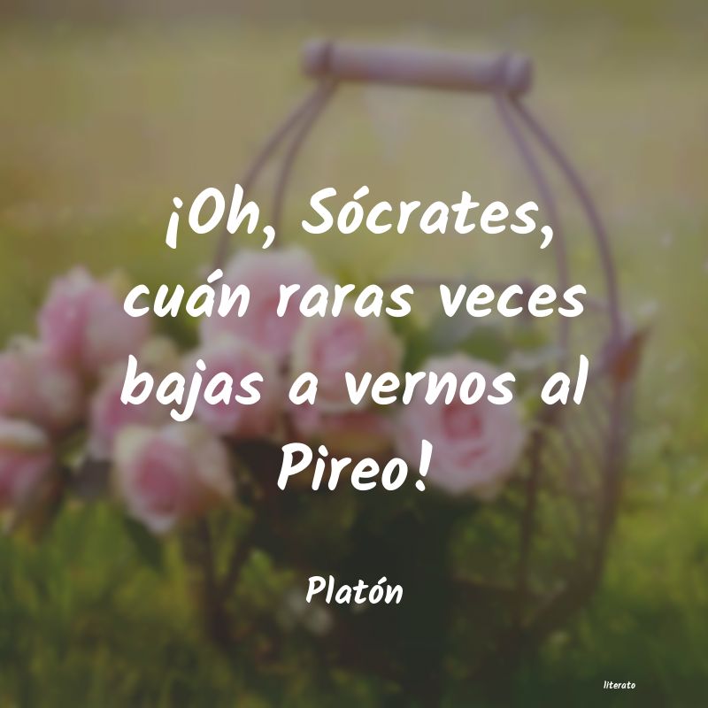 Frases de Platón