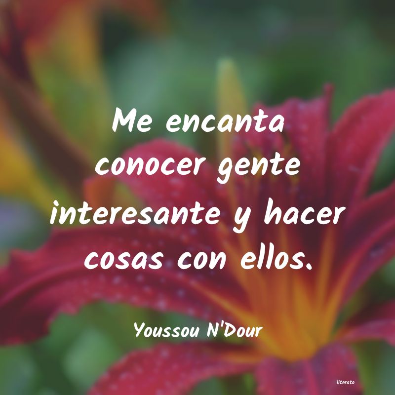 frases de Youssou N'Dour