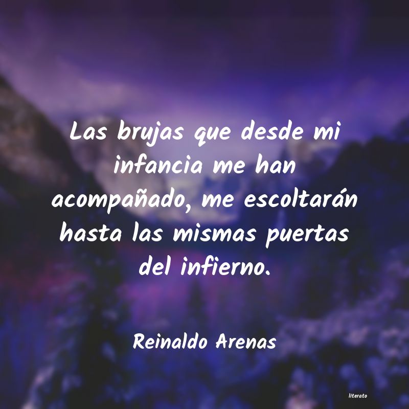 frases de Reinaldo Arenas