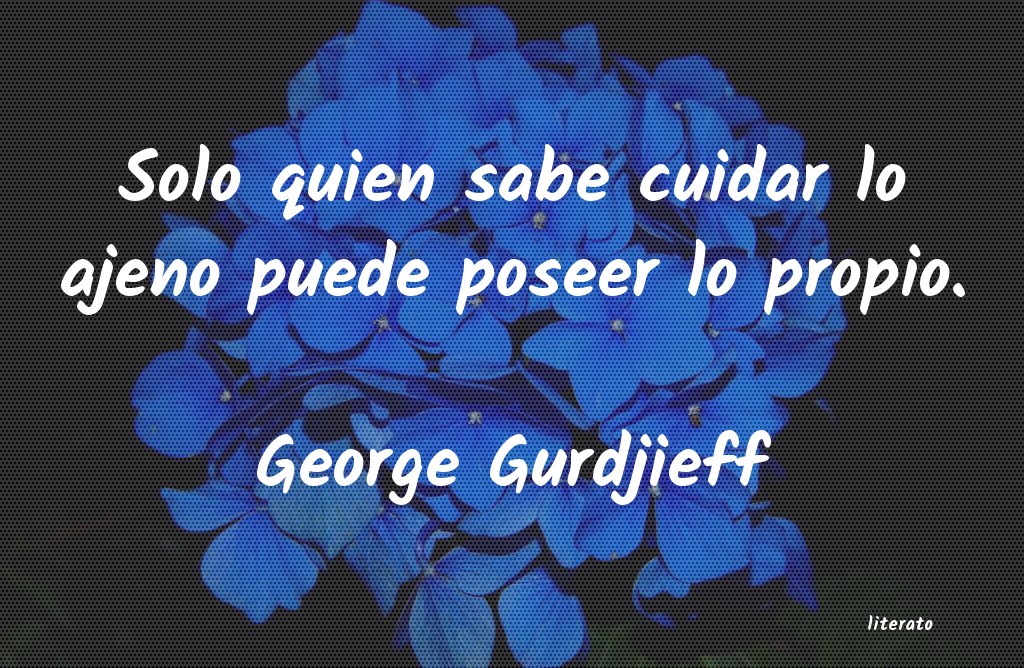 frases de George Gurdjieff