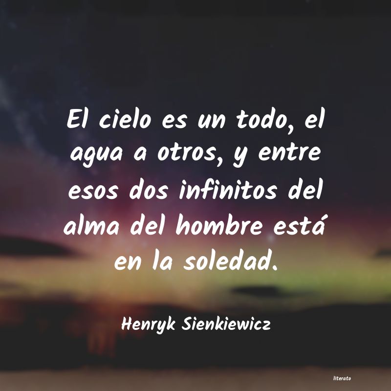 Frases de Henryk Sienkiewicz