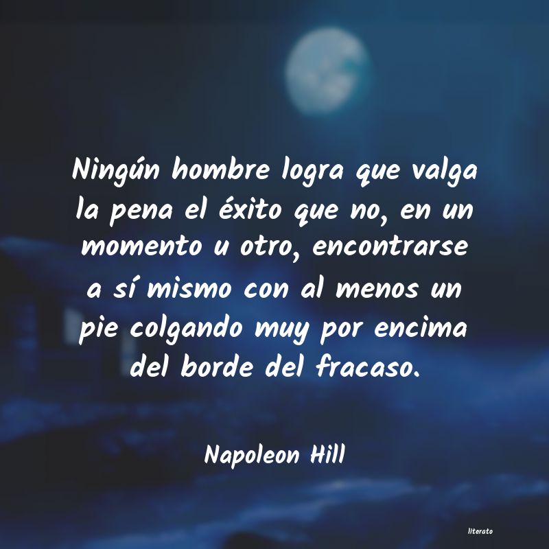 Frases de Napoleon Hill