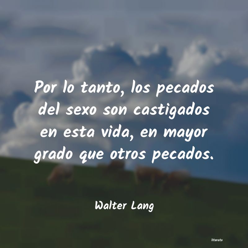 frases de Walter Lang