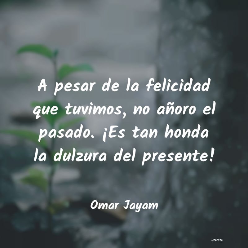 Frases de Omar Jayam