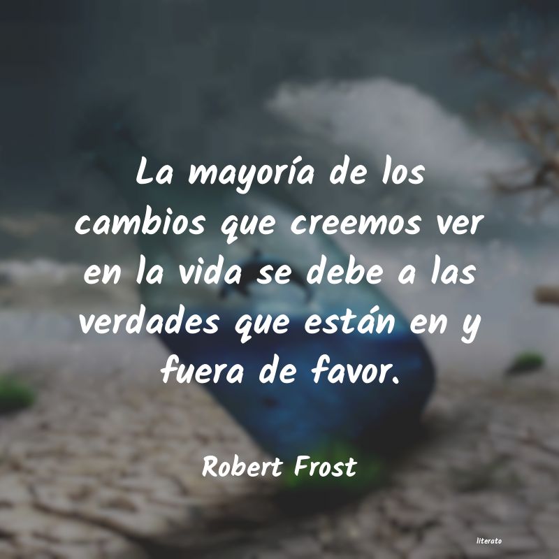 frases de Robert Frost