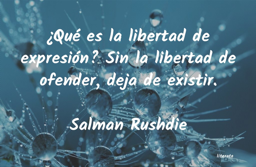 Frases de Salman Rushdie