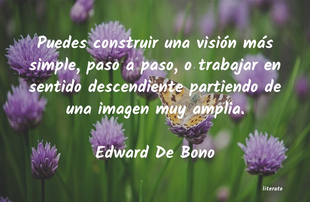 Frases de Edward De Bono