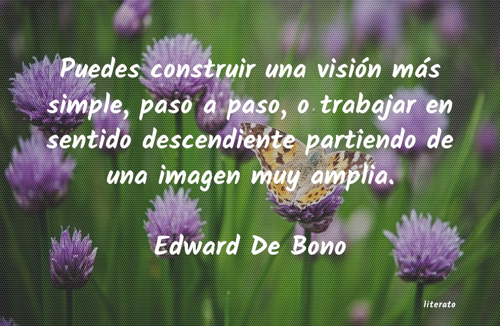 frases de Edward De Bono