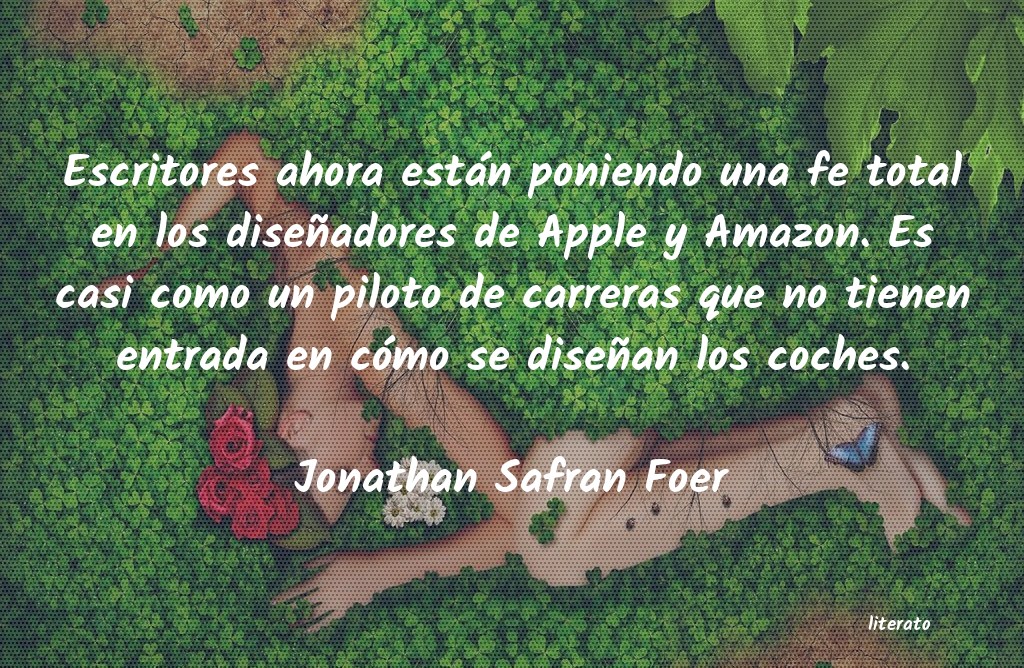 frases de Jonathan Safran Foer