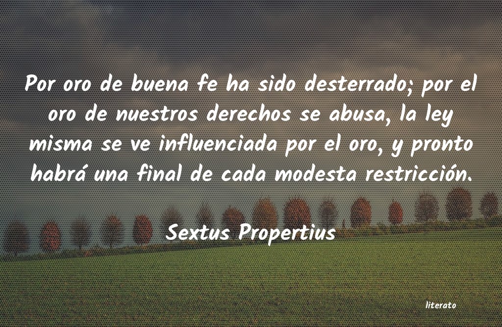 frases de Sextus Propertius