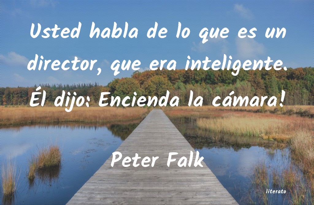 frases de Peter Falk