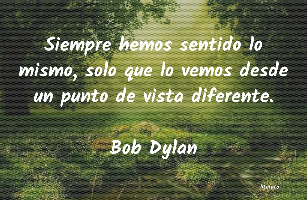 frases de Bob Dylan