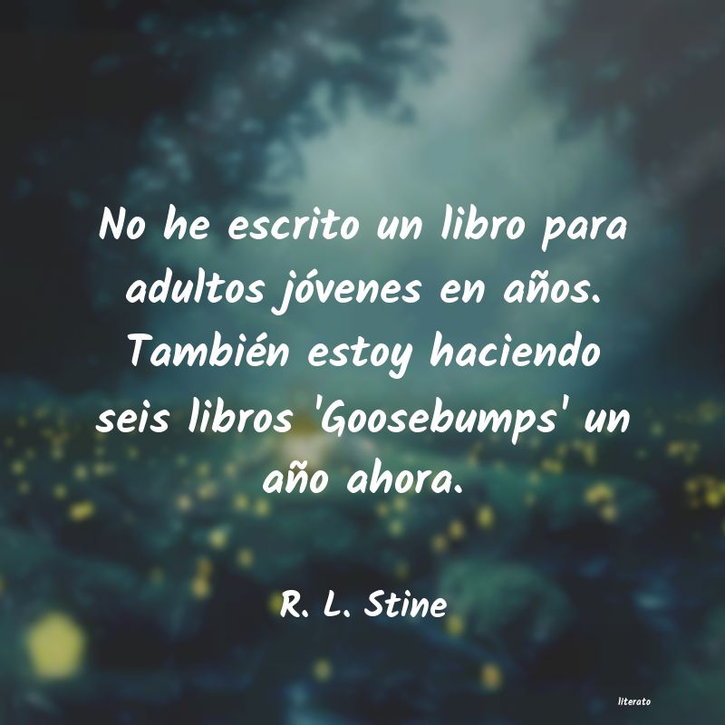 Frases de R. L. Stine