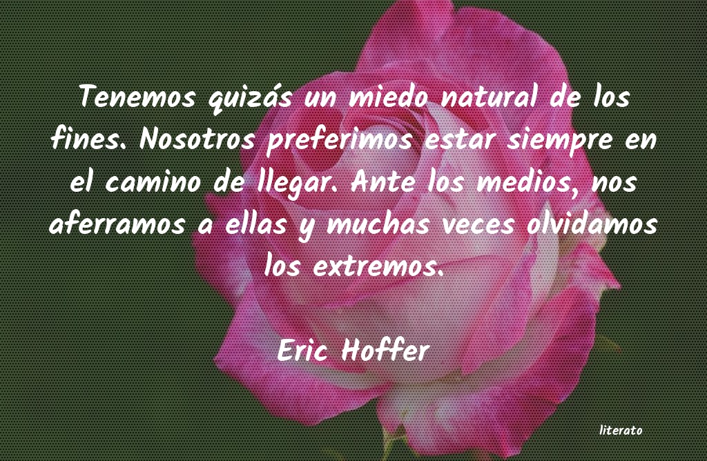 frases de Eric Hoffer
