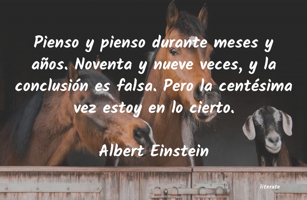 frases de Albert Einstein