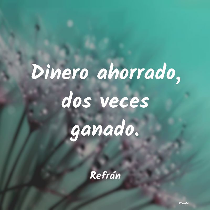 Frases de Refrán