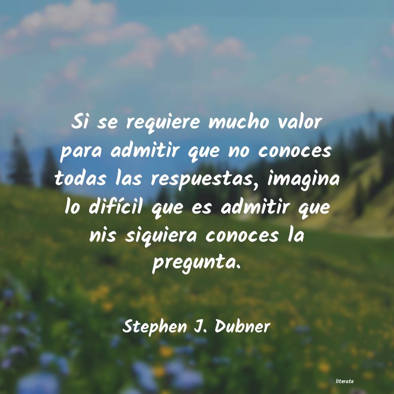 Frases de Stephen J. Dubner