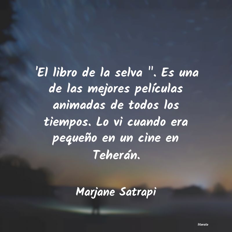 Frases de Marjane Satrapi