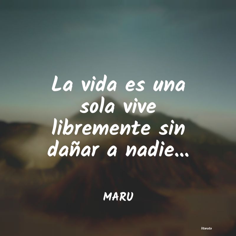 Frases de MARU