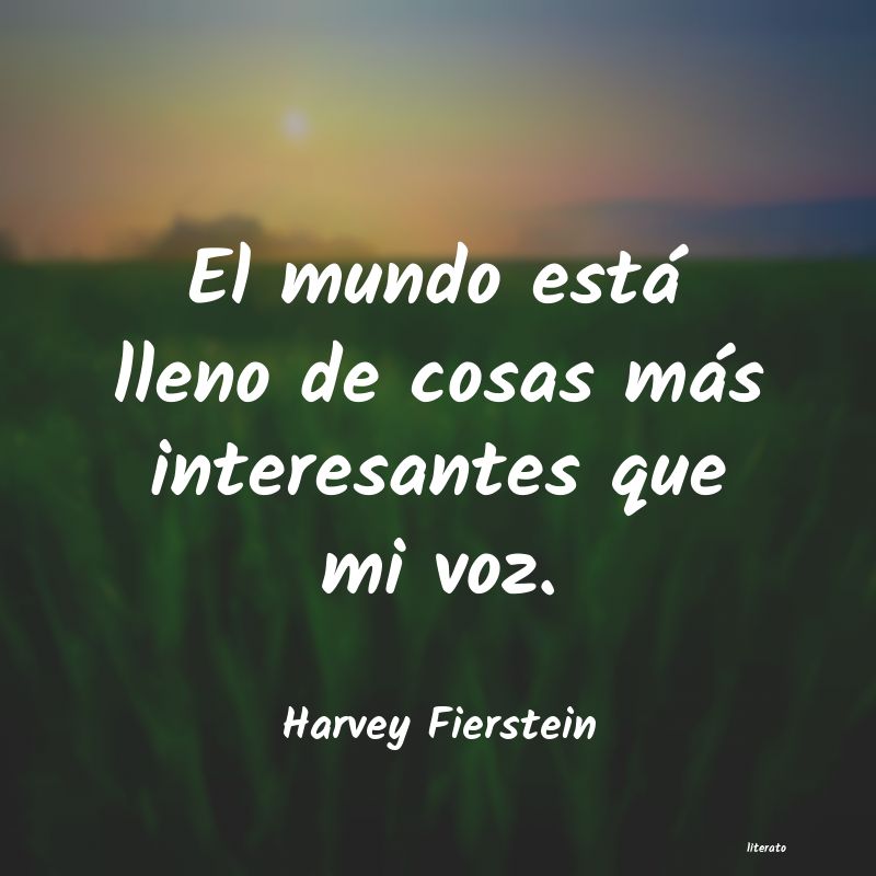 Frases de Harvey Fierstein