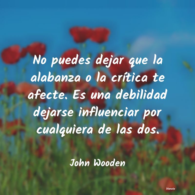 Frases de John Wooden