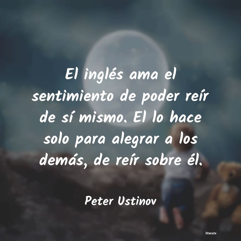 frases de Peter Ustinov