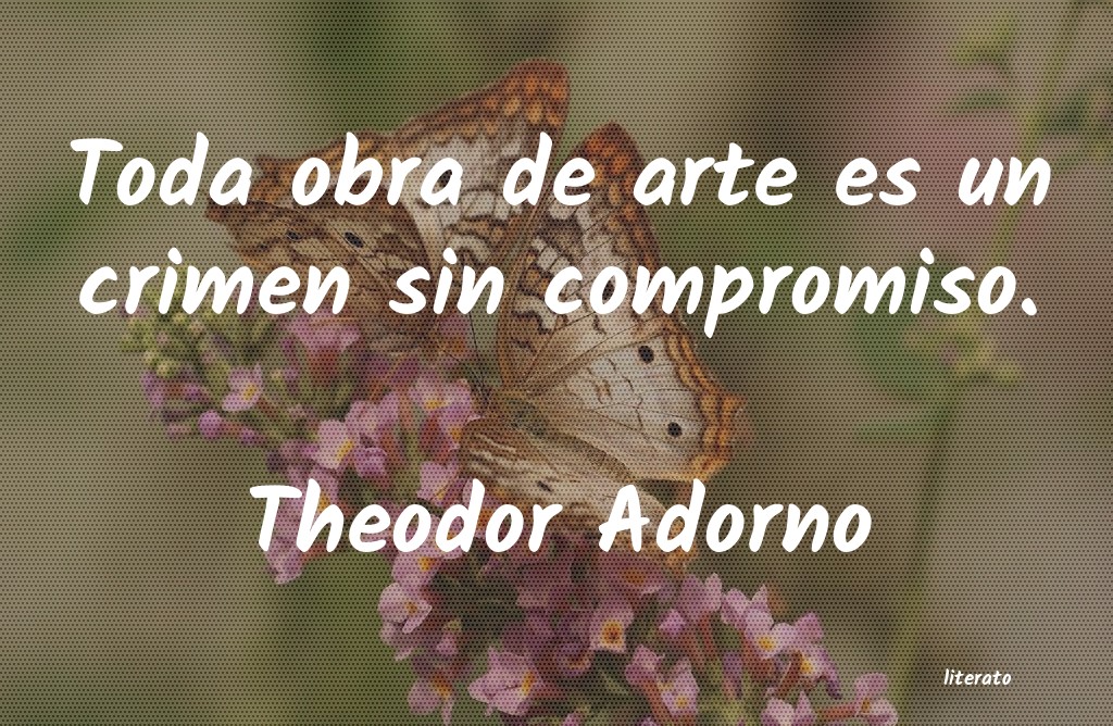 Frases de Theodor Adorno