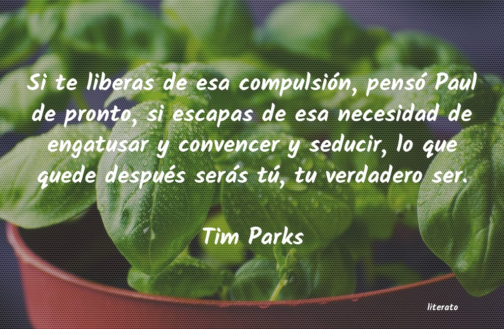 frases de Tim Parks