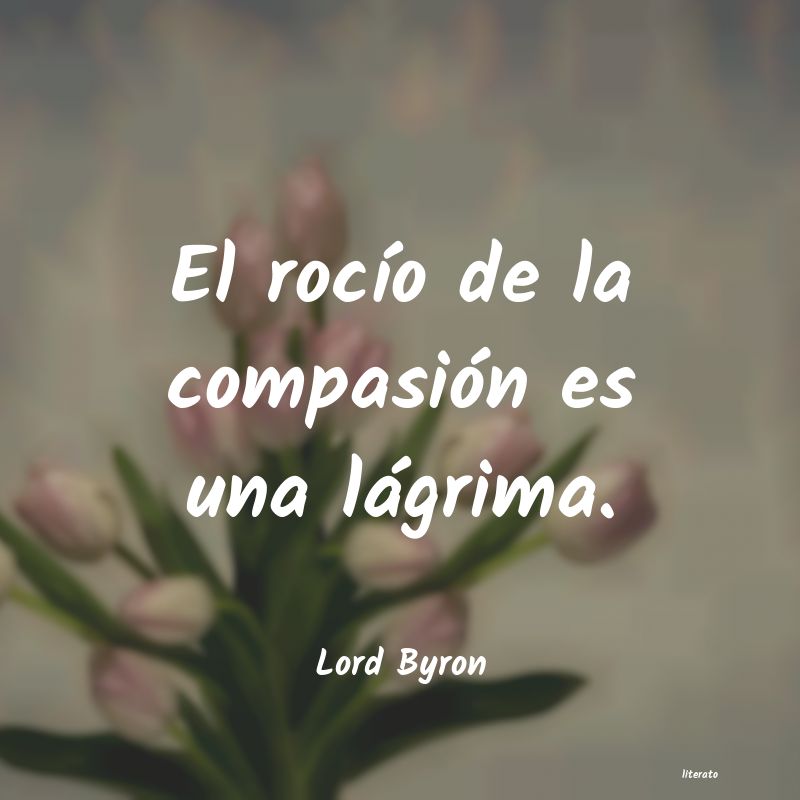 frases de Lord Byron