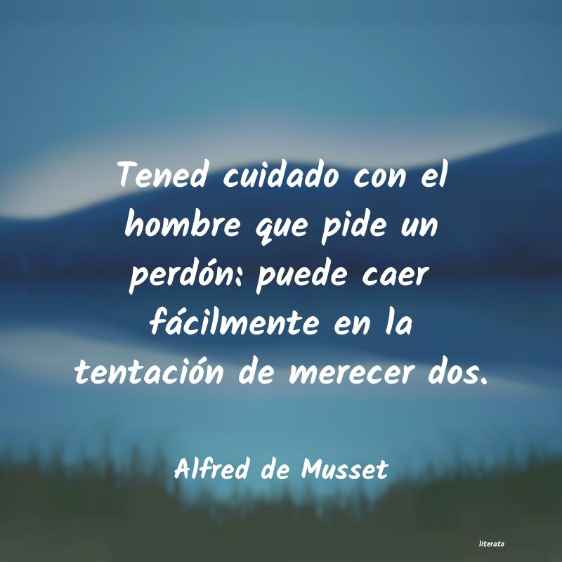 frases de Alfred de Musset