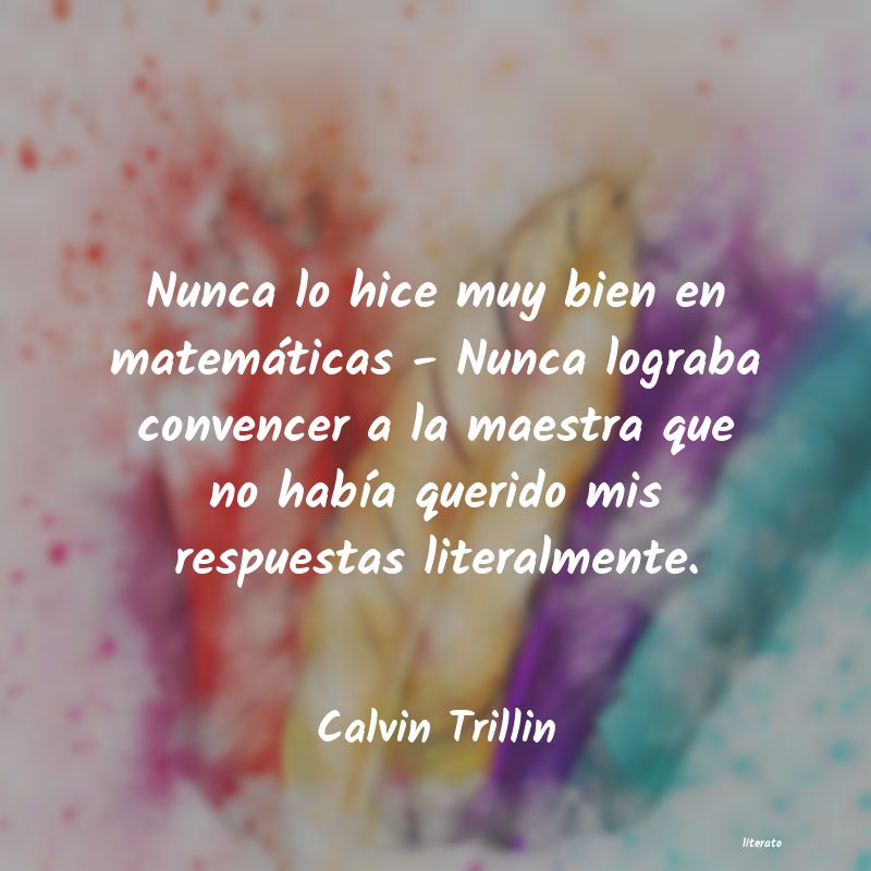 Frases de Calvin Trillin